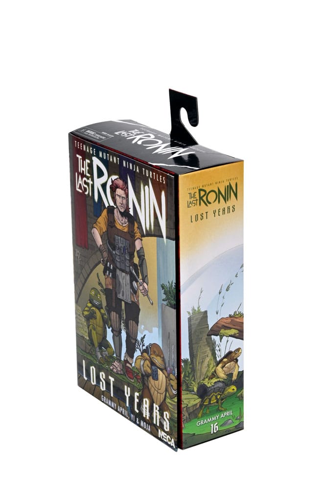 Teenage Mutant Ninja Turtles (The Last Ronin The Lost Years) Action Figure Grammy Abril with Baby Yi &amp; Moja 18 cm