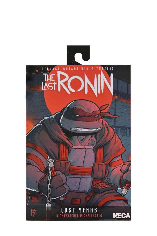 Teenage Mutant Ninja Turtles (The Last Ronin The Lost Years) Action Figure Michelangelo Nightwatcher 18 cm