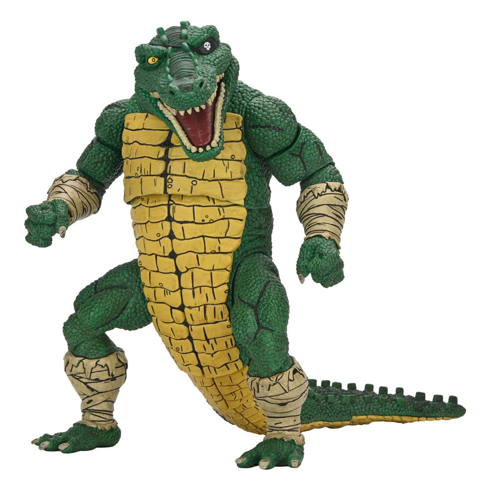 Action figure di Leatherhead delle Tartarughe Ninja (Mirage Comics) 21 cm