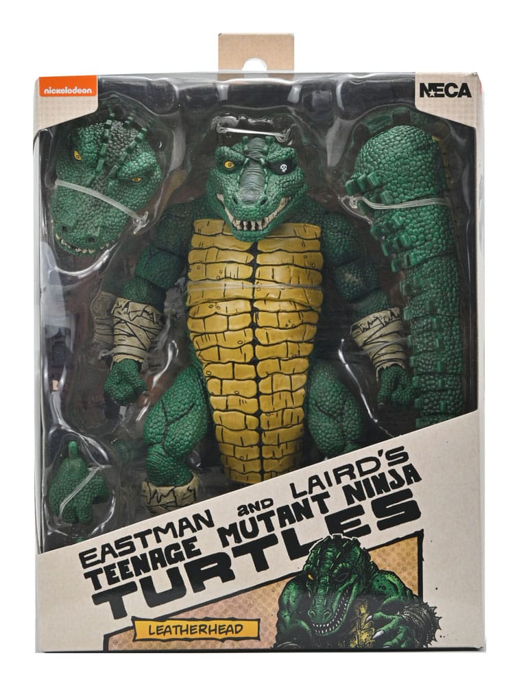 Action figure di Leatherhead delle Tartarughe Ninja (Mirage Comics) 21 cm