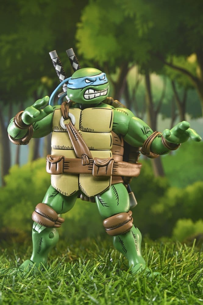 Teenage Mutant Ninja Turtles x Usagi Yojimbo Ultimate Action Figure Leonardo 18 cm
