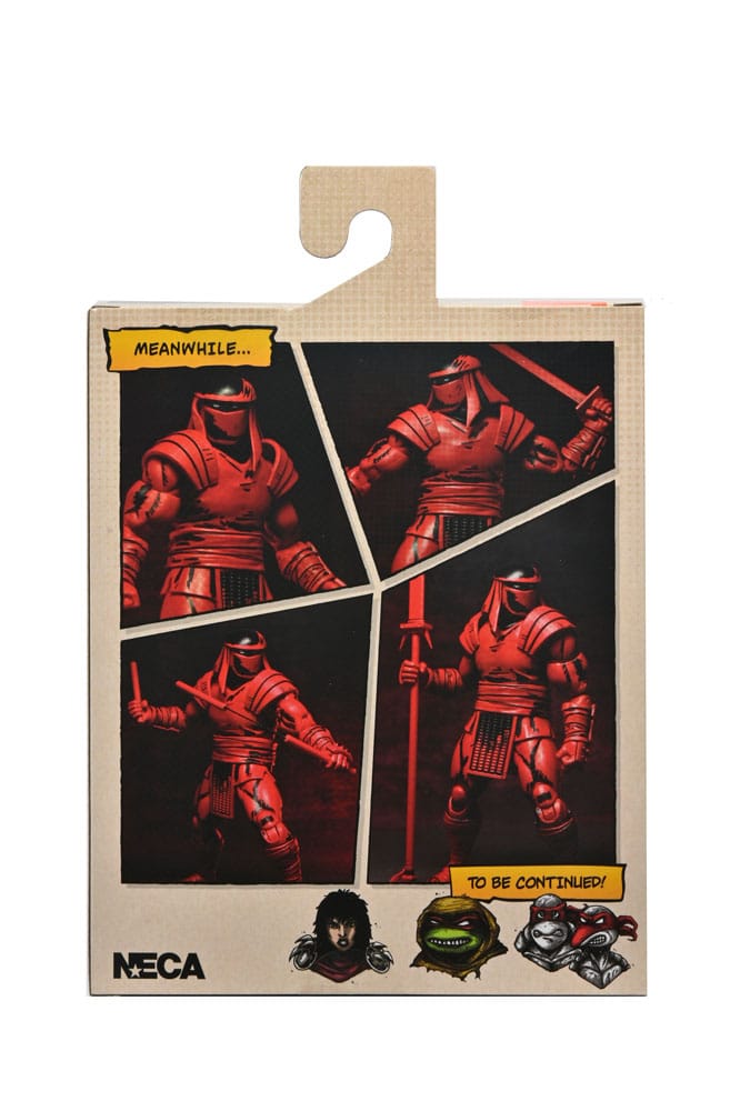 Teenage Mutant Ninja Turtles (Mirage Comics) Action Figure Red and Black Foot Enforcer 18 cm