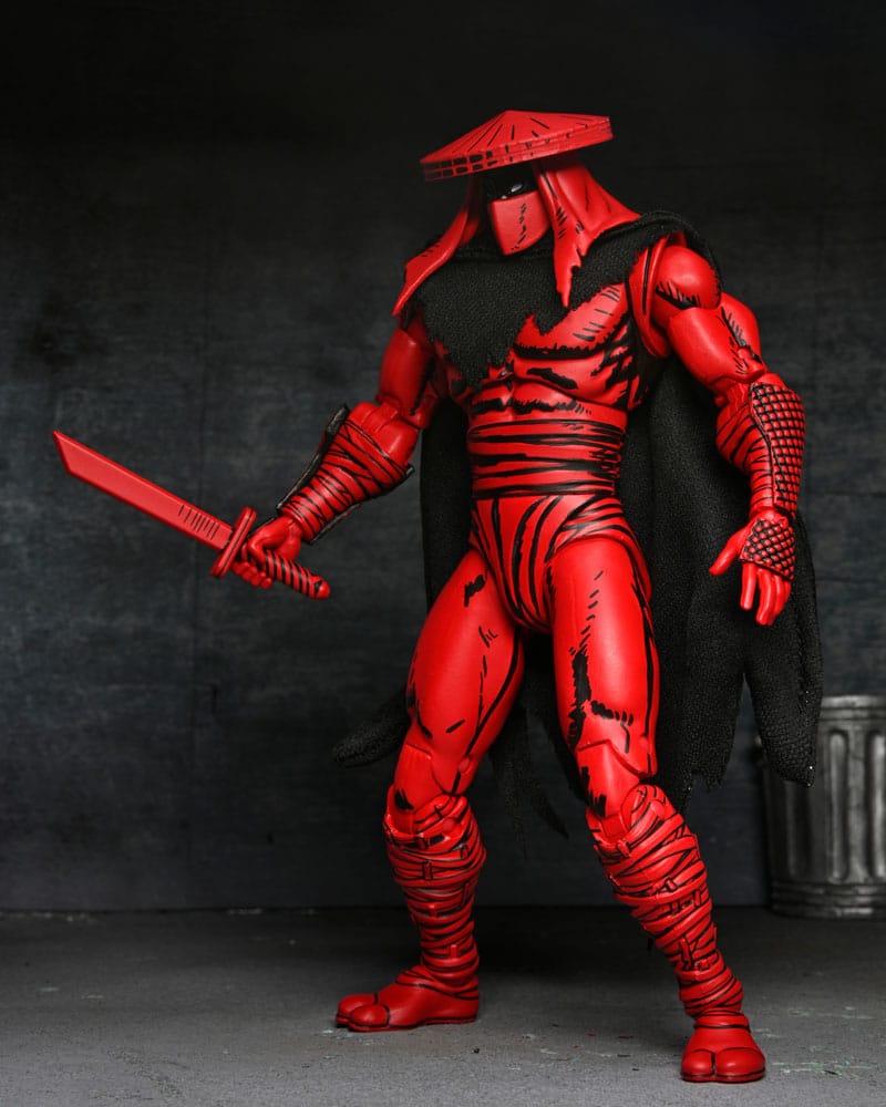 Teenage Mutant Ninja Turtles (Mirage Comics) Action Figure Red and Black Foot Assassin 18 cm