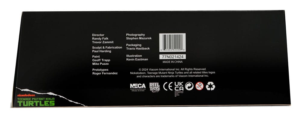 Teenage Mutant Ninja Turtles (Mirage Comics) Action Figures 2-Pack Black and White First Turtles 18 cm