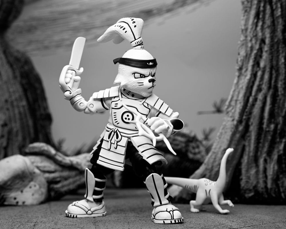 Usagi Yojimbo Action Figure Samurai Usagi Yojimbo Black & White Figure 18 cm