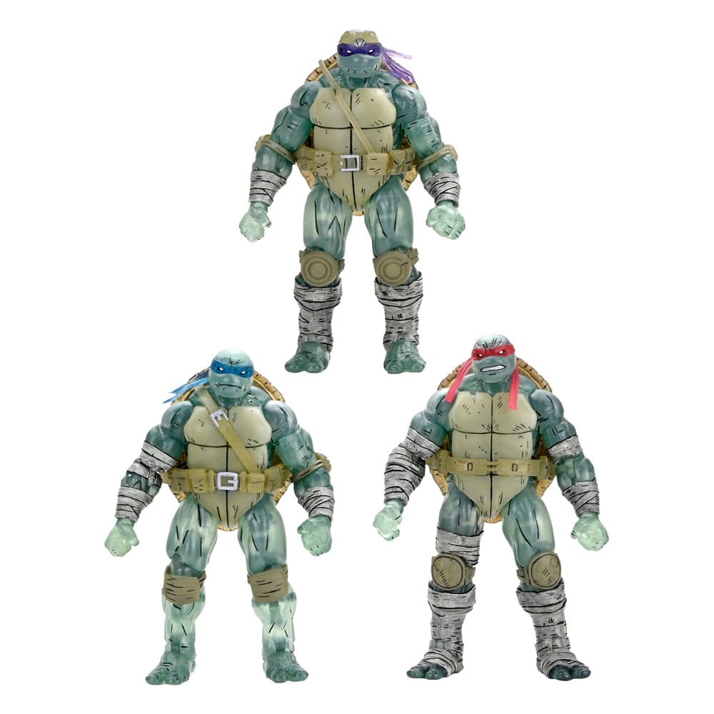 Teenage Mutant Ninja Turtles (L'ultimo Ronin) Action Figure Confezione da 3 Ghost Brothers 18 cm