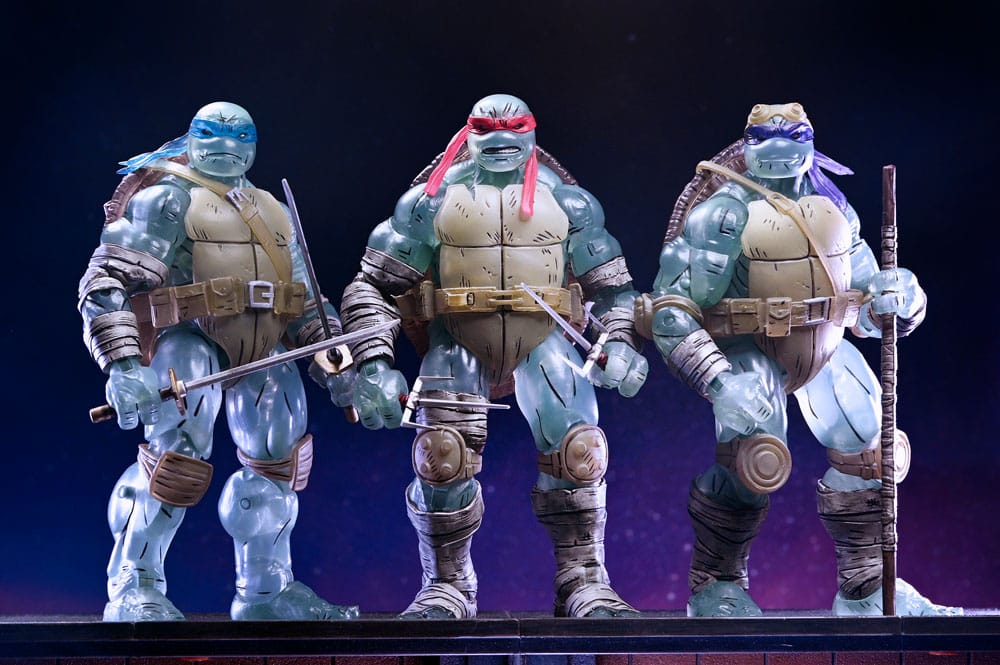Teenage Mutant Ninja Turtles (L'ultimo Ronin) Action Figure Confezione da 3 Ghost Brothers 18 cm