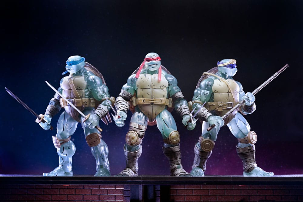 Teenage Mutant Ninja Turtles (L'ultimo Ronin) Action Figure Confezione da 3 Ghost Brothers 18 cm