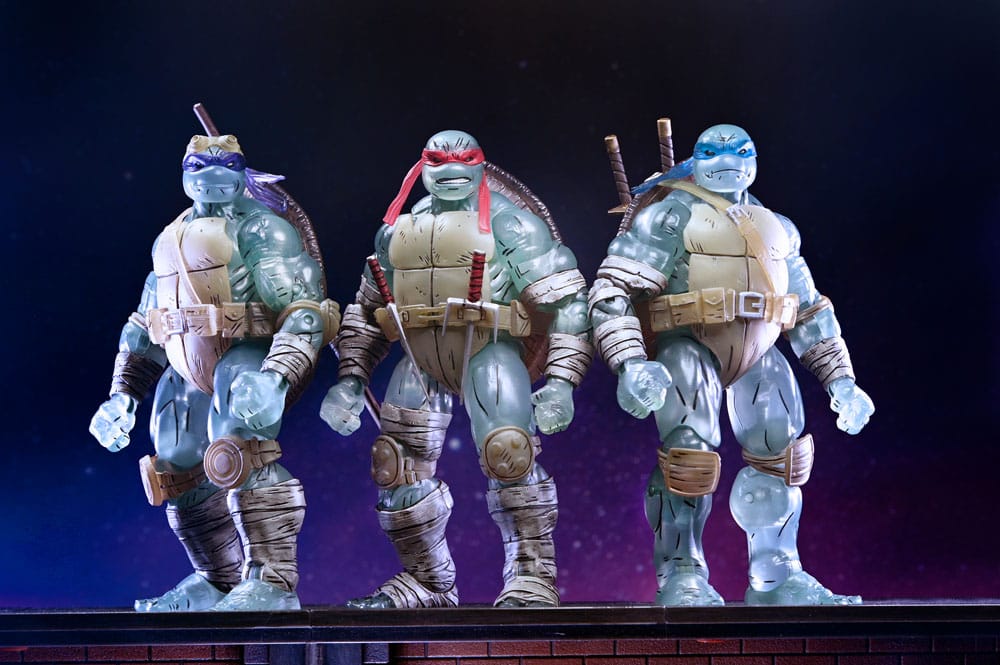 Teenage Mutant Ninja Turtles (L'ultimo Ronin) Action Figure Confezione da 3 Ghost Brothers 18 cm
