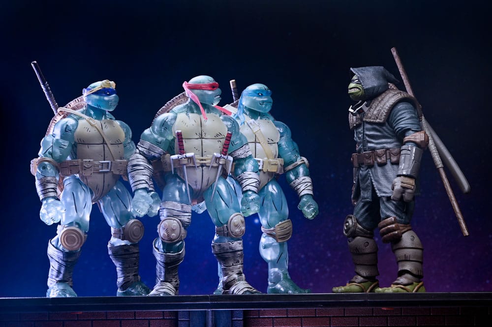 Teenage Mutant Ninja Turtles (L'ultimo Ronin) Action Figure Confezione da 3 Ghost Brothers 18 cm