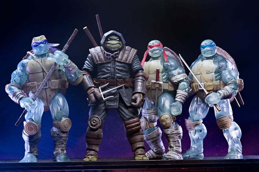 Teenage Mutant Ninja Turtles (L'ultimo Ronin) Action Figure Confezione da 3 Ghost Brothers 18 cm
