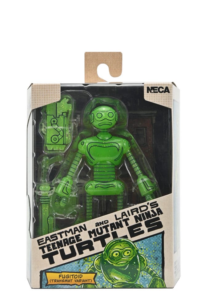 Teenage Mutant Ninja Turtles (Mirage Comics) Action Figure Transmat Fugitoid GID 18 cm