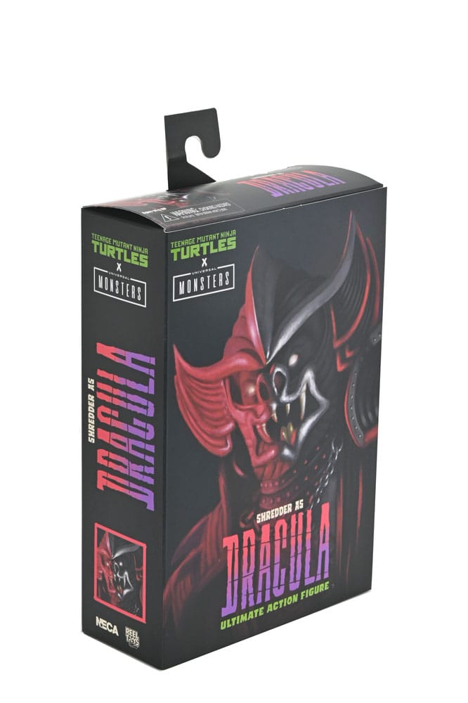 Teenage Mutant Ninja Turtles x Universal Monsters Action Figure Shredder as Dracula Classic Colors 18 cm
