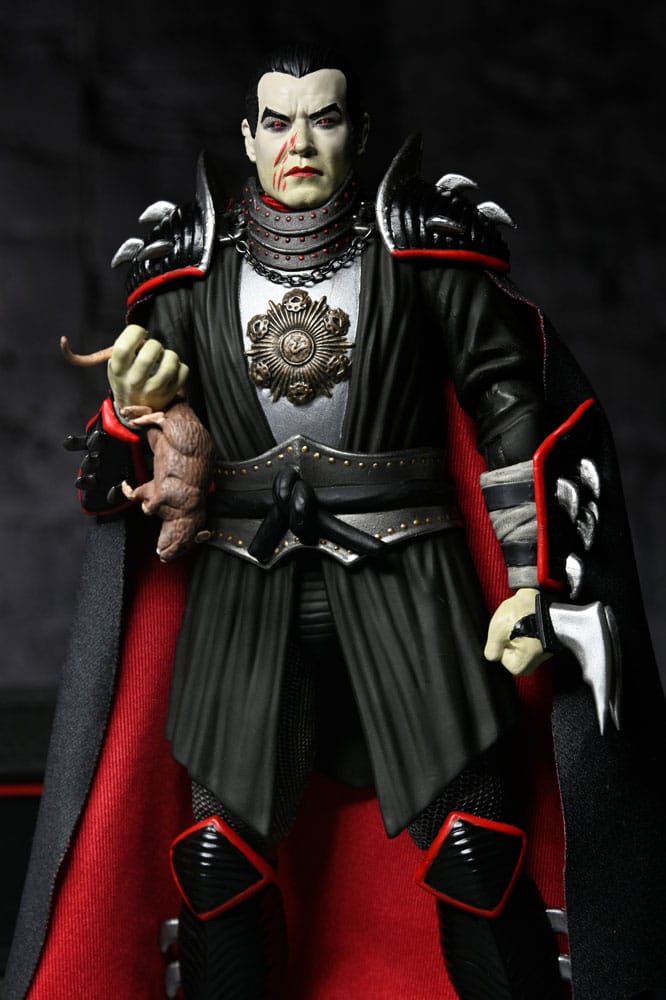 Teenage Mutant Ninja Turtles x Universal Monsters Action Figure Shredder as Dracula Classic Colors 18 cm