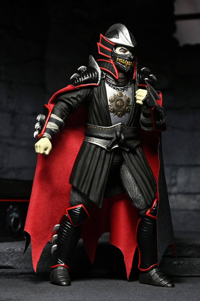 Teenage Mutant Ninja Turtles x Universal Monsters Action Figure Shredder as Dracula Classic Colors 18 cm