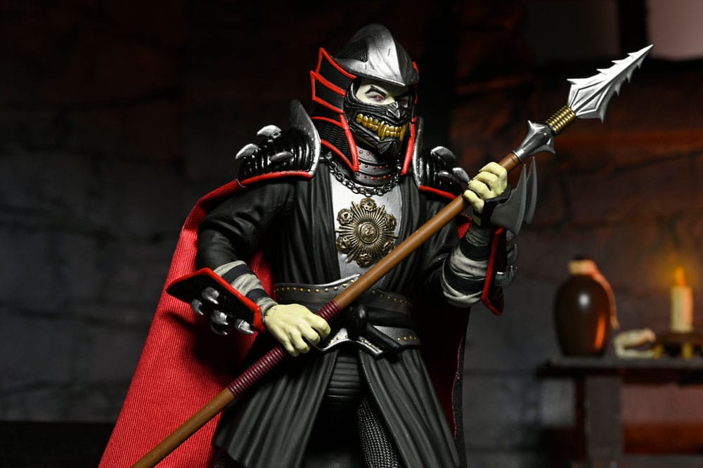Teenage Mutant Ninja Turtles x Universal Monsters Action Figure Shredder as Dracula Classic Colors 18 cm