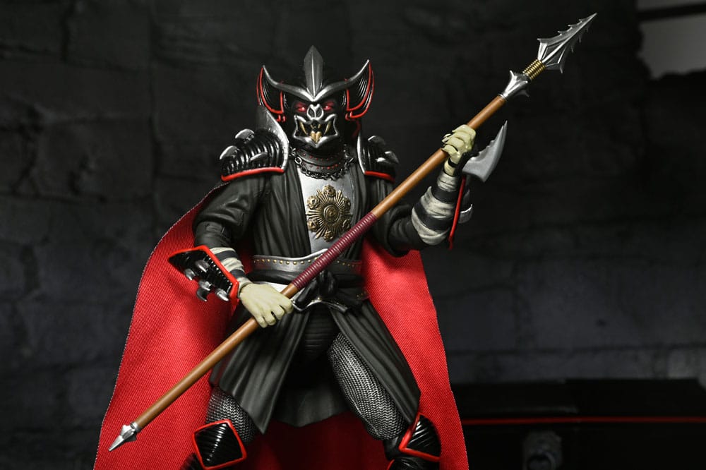 Teenage Mutant Ninja Turtles x Universal Monsters Action Figure Shredder as Dracula Classic Colors 18 cm