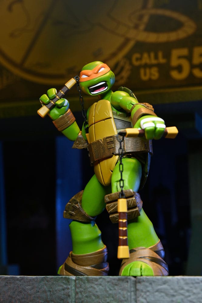 Teenage Mutant Ninja Turtles Action Figure Ultimate Michelangelo 18 cm