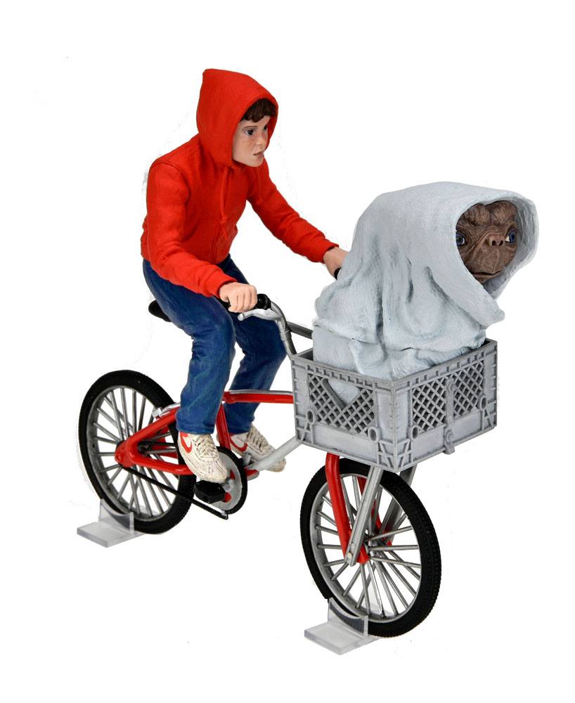 ET the Alien Elliott &amp; ET on a Bike Action Figure 13cm