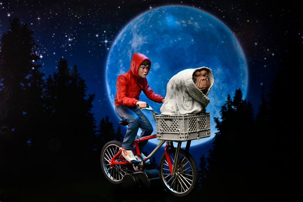 ET the Alien Elliott &amp; ET on a Bike Action Figure 13cm