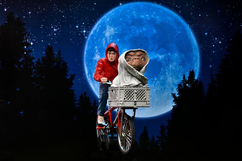 ET the Alien Elliott &amp; ET on a Bike Action Figure 13cm