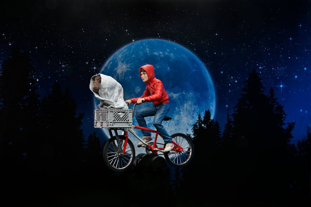 ET the Alien Elliott &amp; ET on a Bike Action Figure 13cm