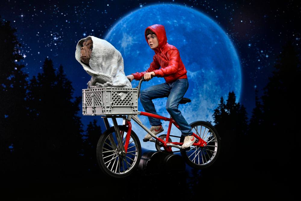 ET the Alien Elliott &amp; ET on a Bike Action Figure 13cm