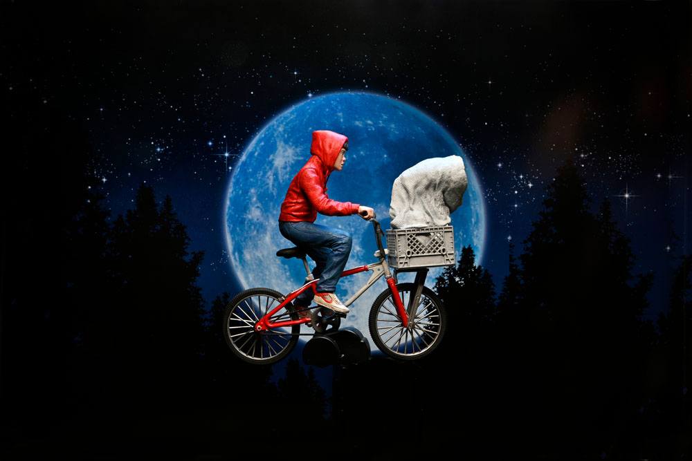 ET the Alien Elliott &amp; ET on a Bike Action Figure 13cm