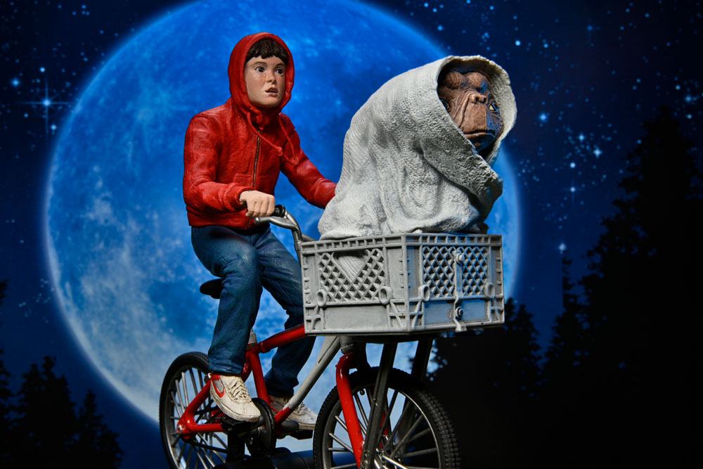 ET the Alien Elliott &amp; ET on a Bike Action Figure 13cm