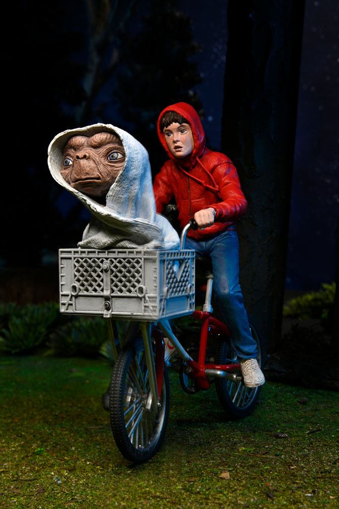 ET the Alien Elliott &amp; ET on a Bike Action Figure 13cm