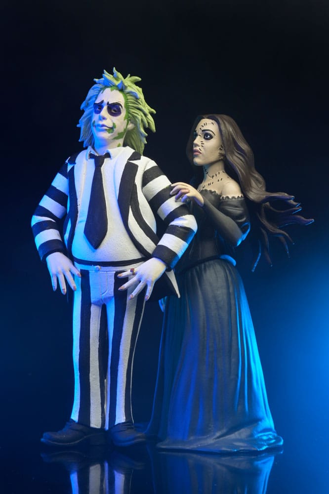 Beetlejuice Beetlejuice Toony Terrors Action Figure 2-Pack Beetlejuice &amp; Delores 15 cm
