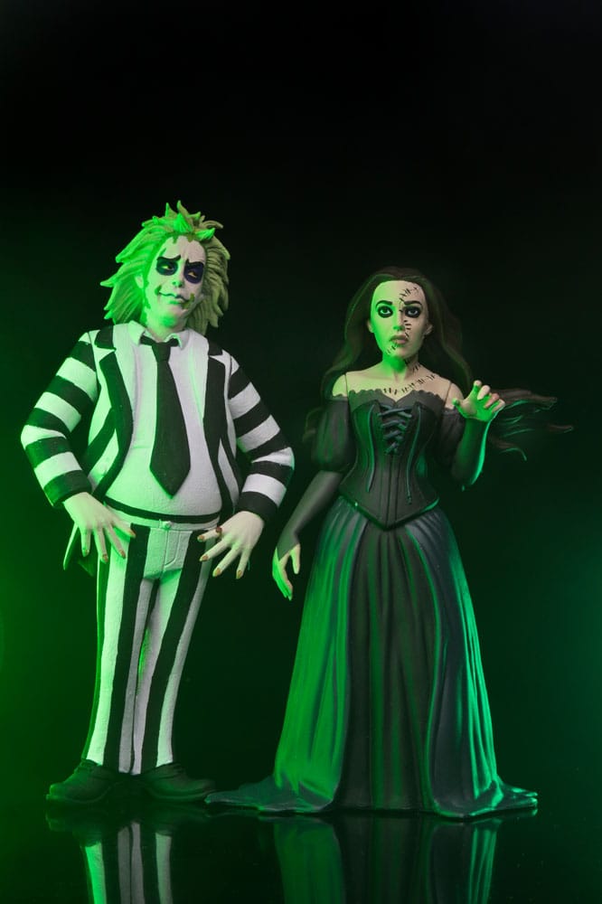 Beetlejuice Beetlejuice Toony Terrors Action Figure 2-Pack Beetlejuice &amp; Delores 15 cm