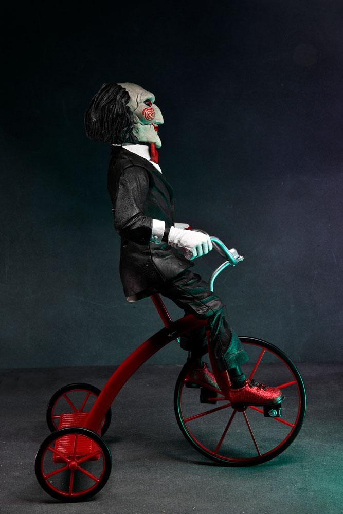 Saw Action Figure with Sound Billy with Tricyle 30 cm