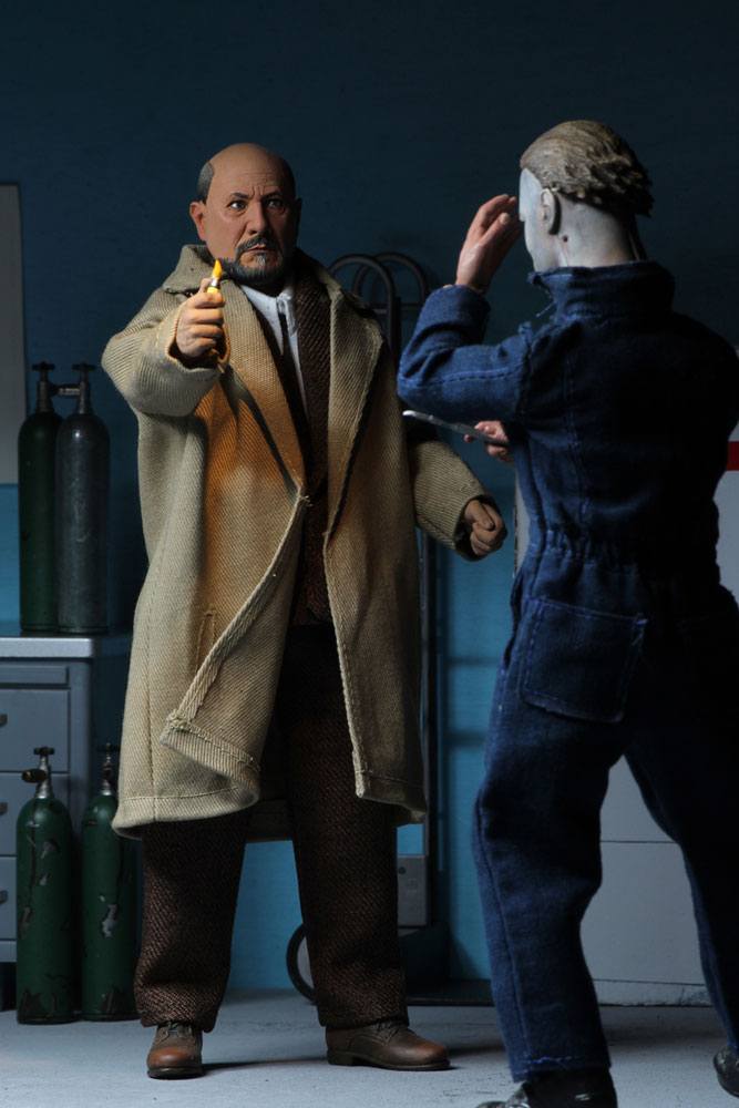 Halloween 2 Retro Action Figure 2-Pack Doctor Loomis & Laurie Strode 20 cm