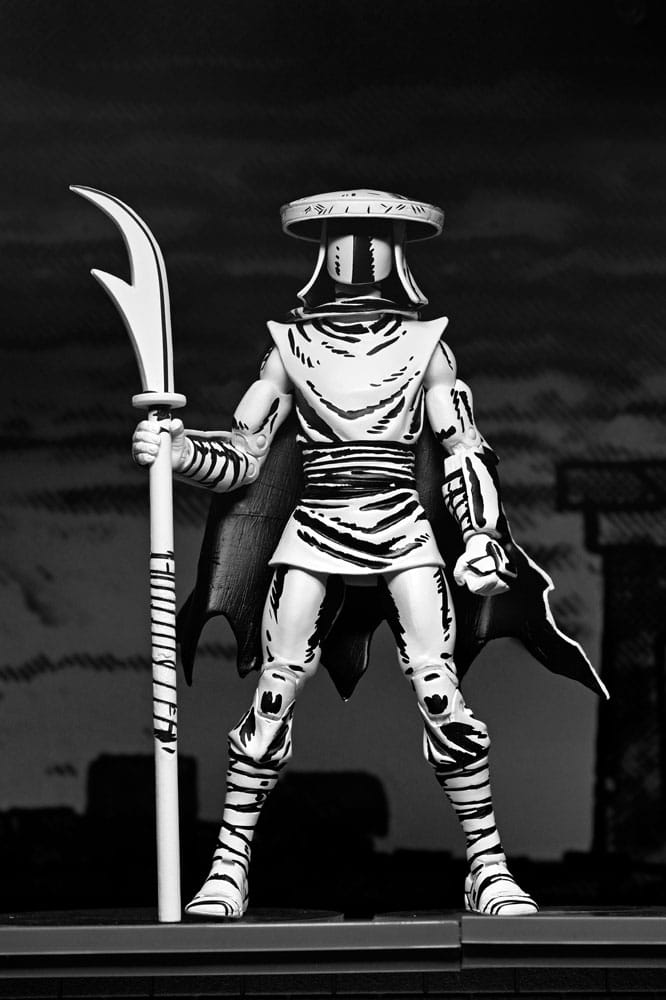 Teenage Mutant Ninja Turtles Action Figure Elite Foot Ninja Guard Black & White 18 cm