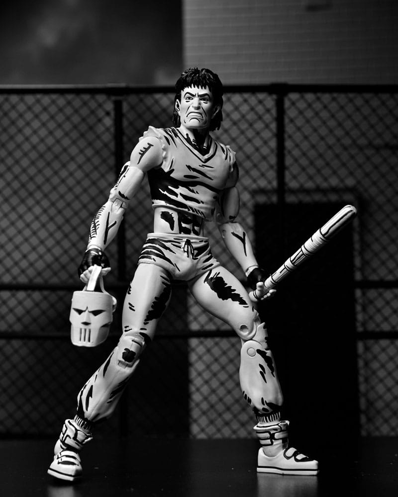 Teenage Mutant Ninja Turtles Action Figure Casey Jones Black & White 18 cm