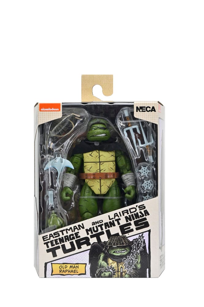 Teenage Mutant Ninja Turtles Action Figure Old Man Raphael 18 cm
