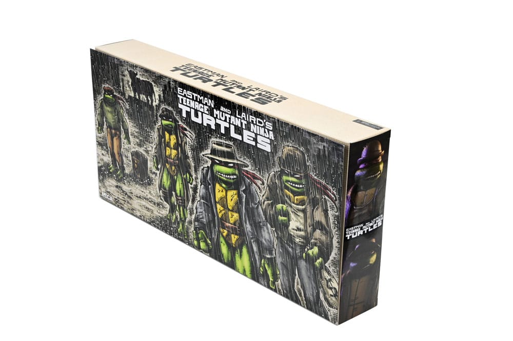 Teenage Mutant Ninja Turtles Action Figure 4 Pack Gangster Turtles 18 cm