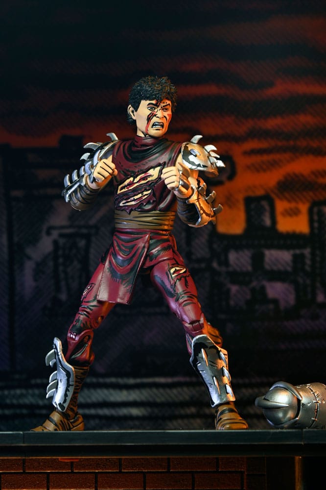 Teenage Mutant Ninja Turtles Action Figure Battle Damaged Shredder 18 cm