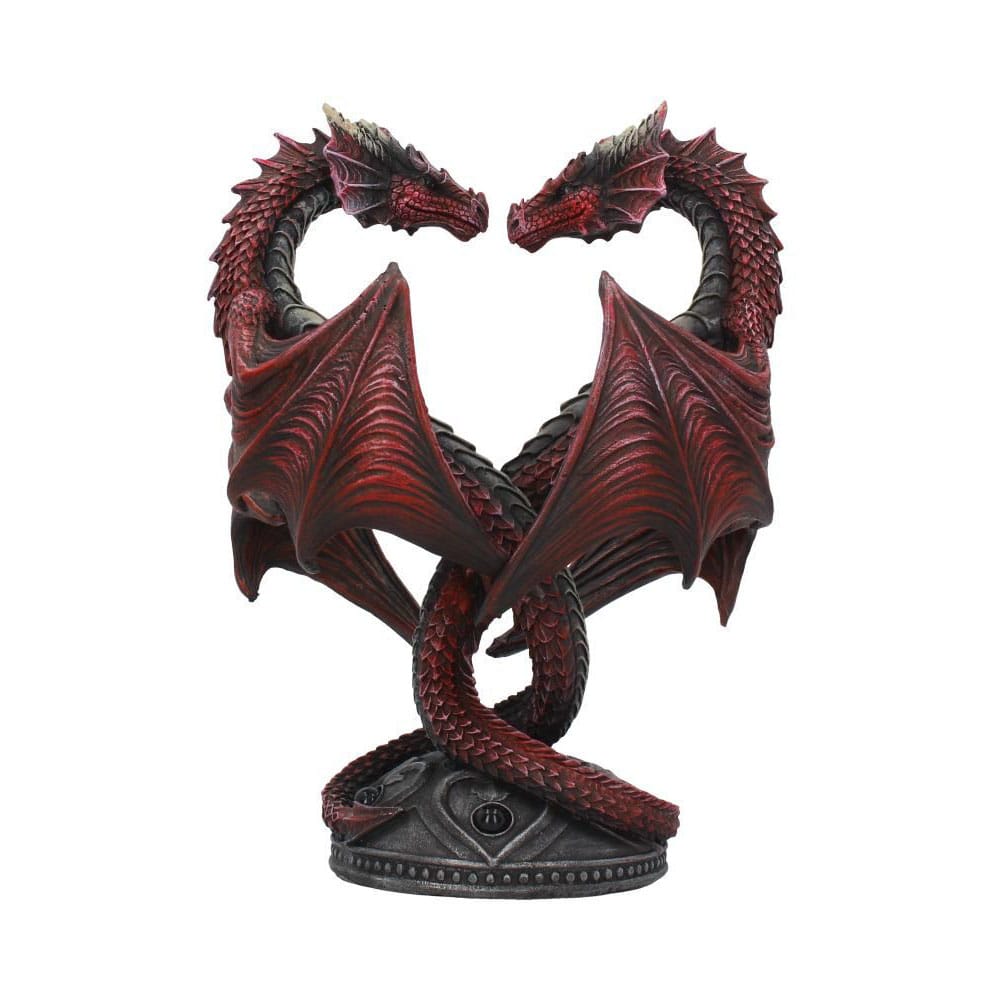 Portacandele Anne Stokes Dragon Heart Edizione San Valentino 23 cm
