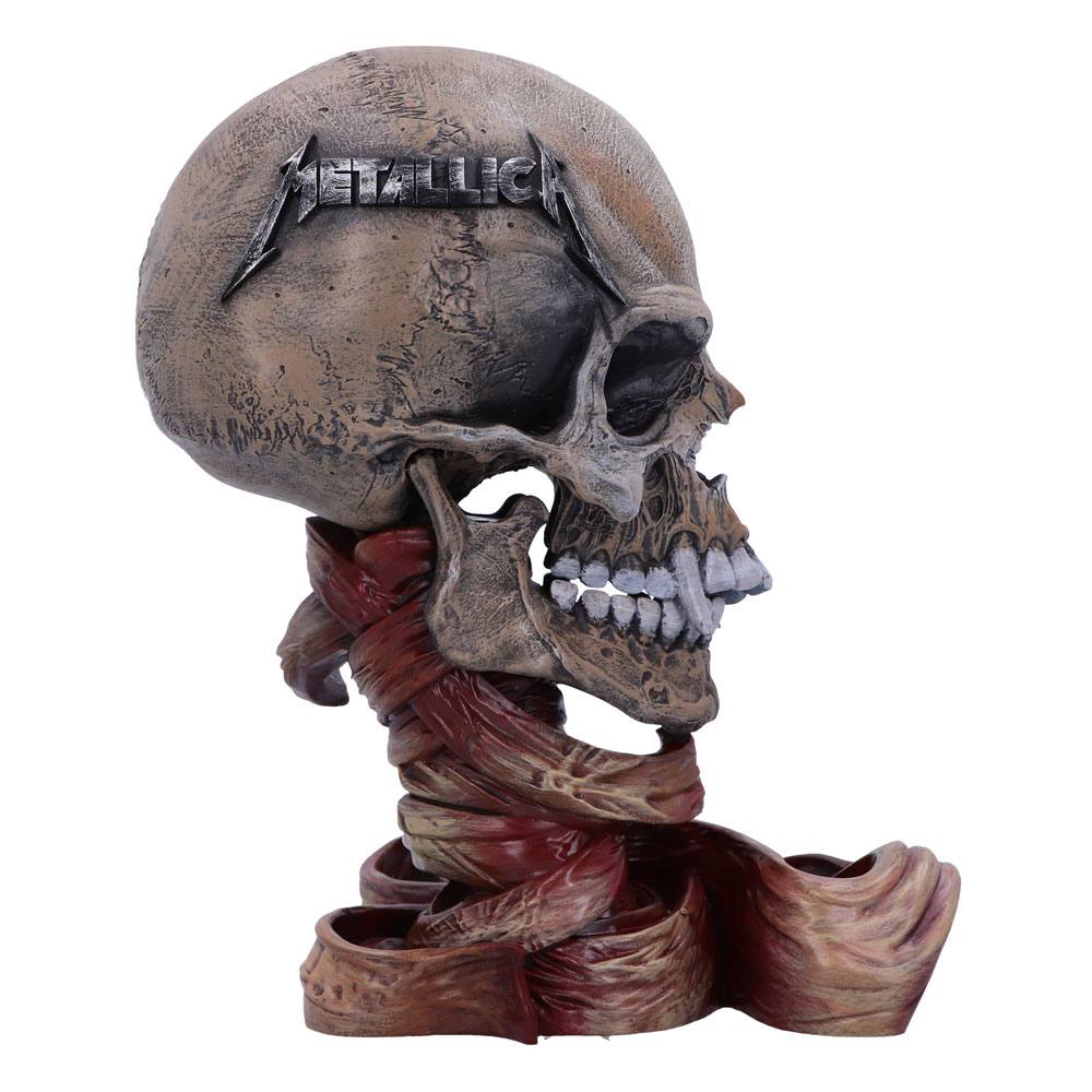 Statua dei Metallica Pushhead Skull 24 cm