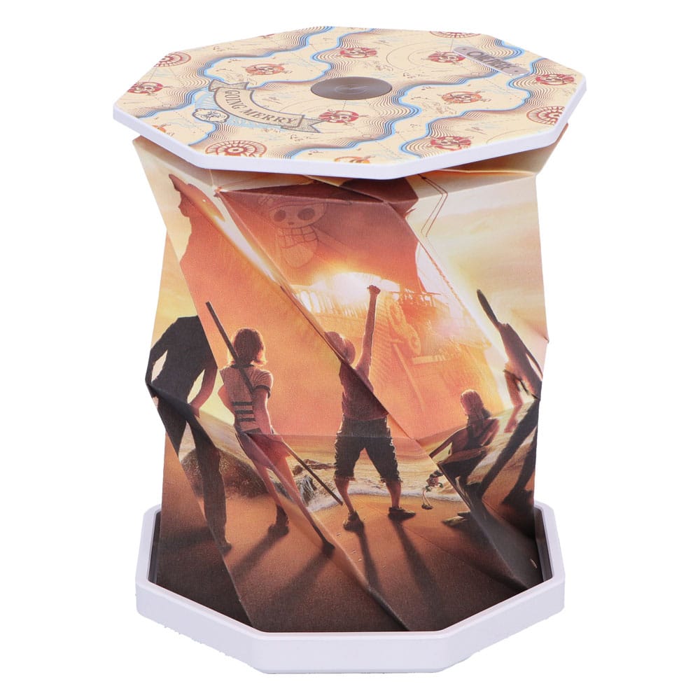 One Piece foldable Lamp Straw Hat Crew 15 cm