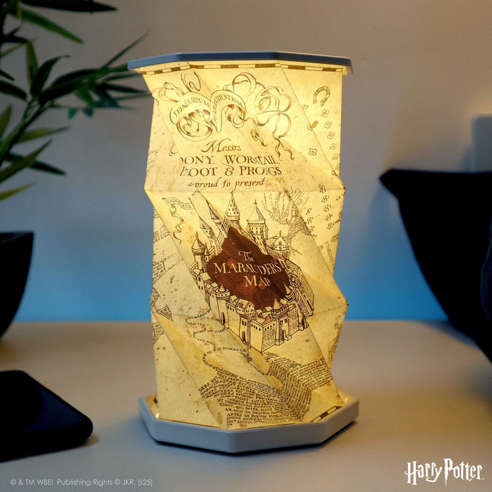 Harry Potter Foldable Lamp Marauders Map 15 cm