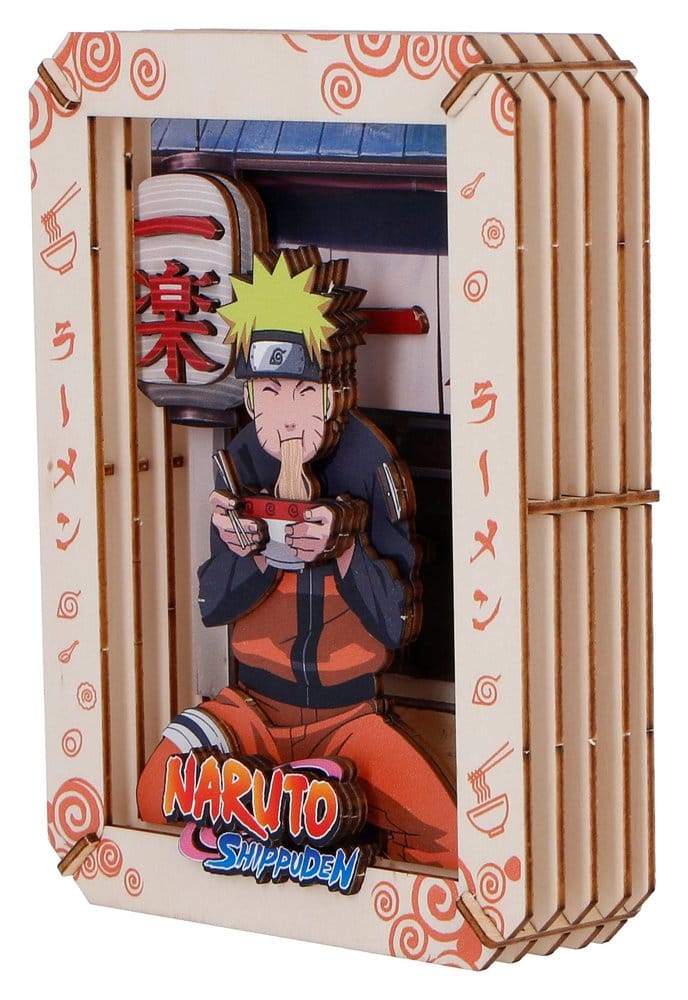 Naruto Model Kit Wooden Theatre Ramen (Medium) 14 cm