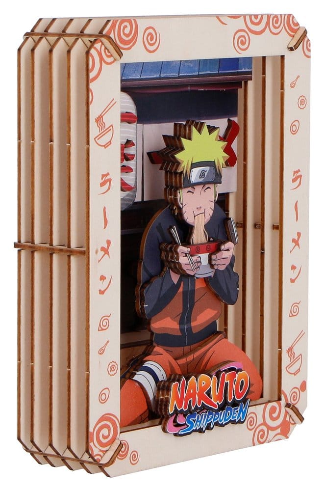 Naruto Model Kit Wooden Theatre Ramen (Medium) 14 cm
