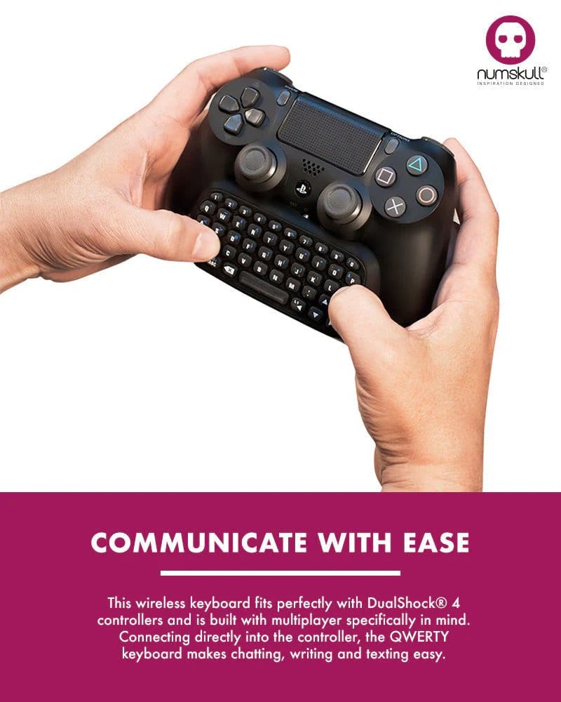 PlayStation 4 Mini Keyboard / Chatpad Bluetooth Wireless