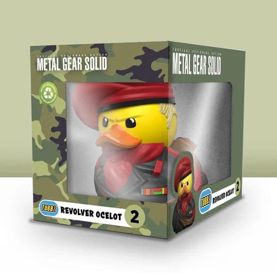 Metal Gear Solid Tubbz PVC Figure Revolver Ocelot Boxed Edition 10 cm