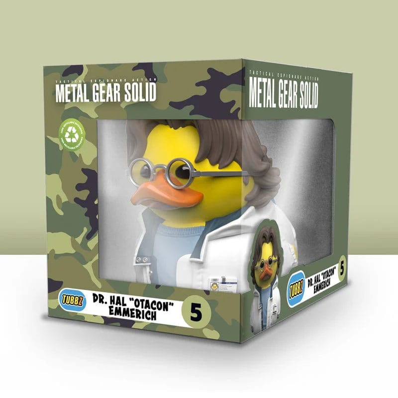 Metal Gear Solid Tubbz PVC Figure Dr. Hal Otacon Boxed Edition 10 cm