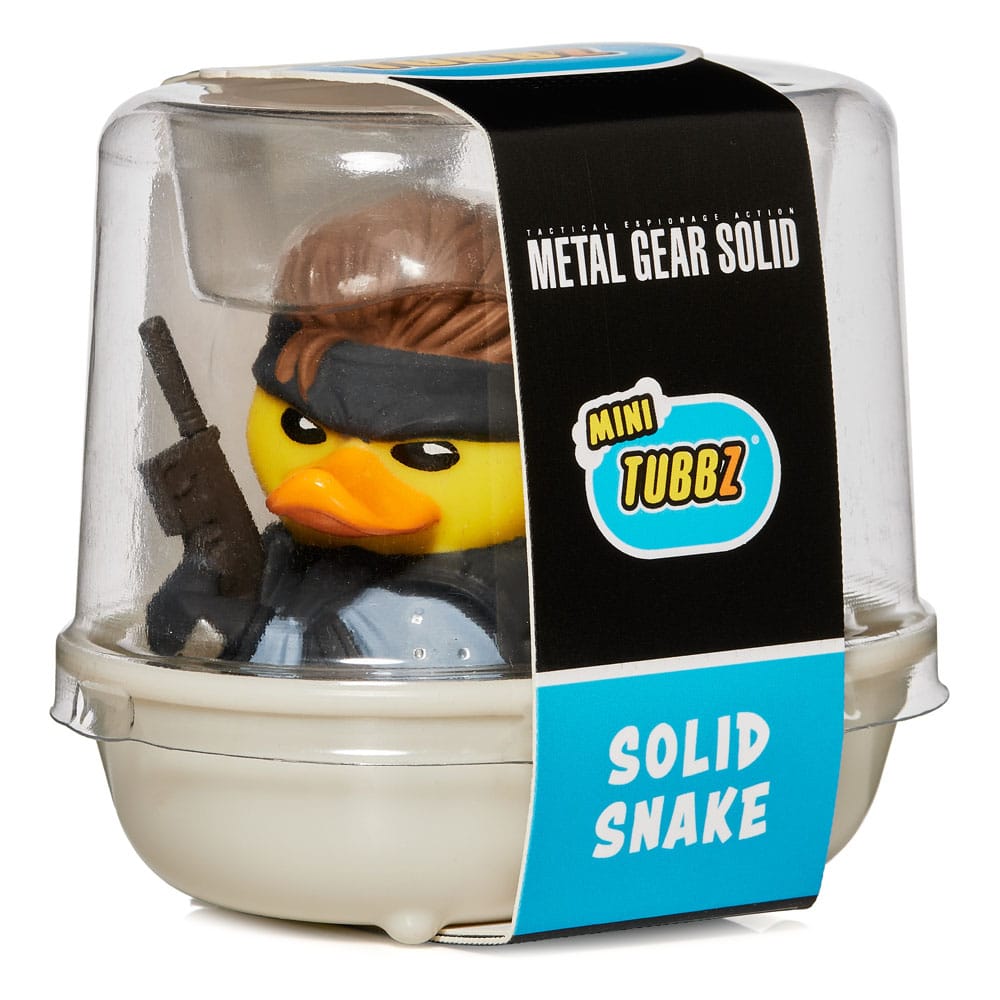 Metal Gear Solid  Tubbz Mini PVC Figure Solid Snake 5 cm