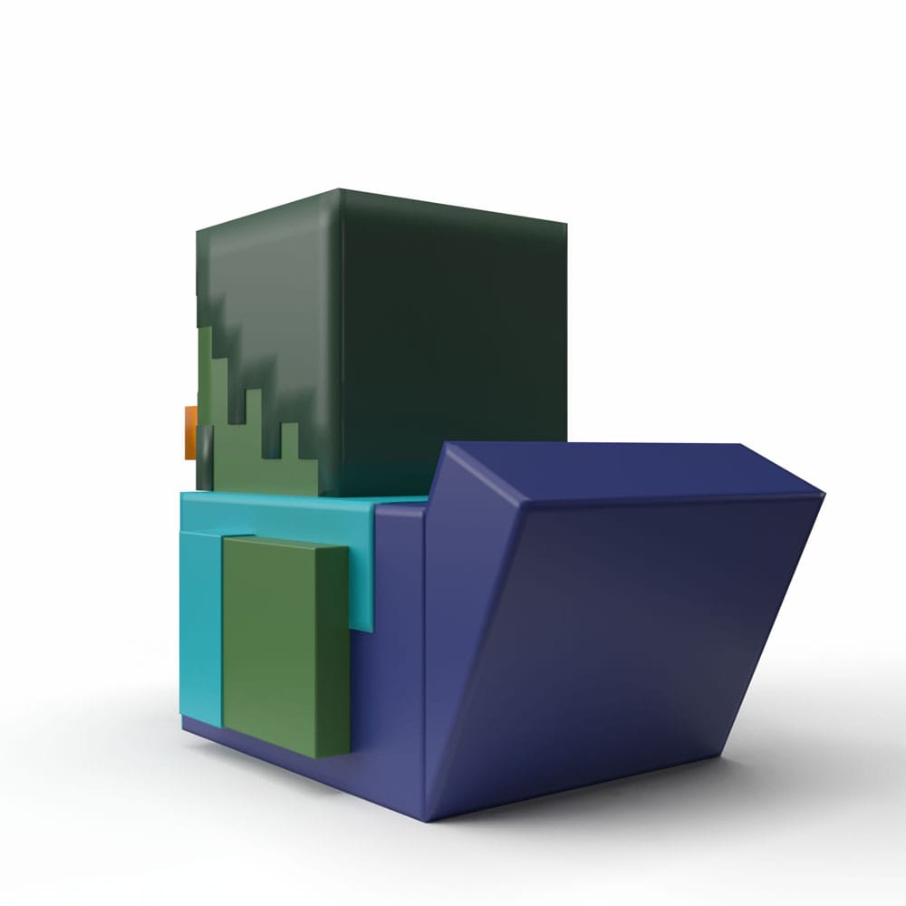 Minecraft Tubbz Mini PVC Figure Zombie 5 cm